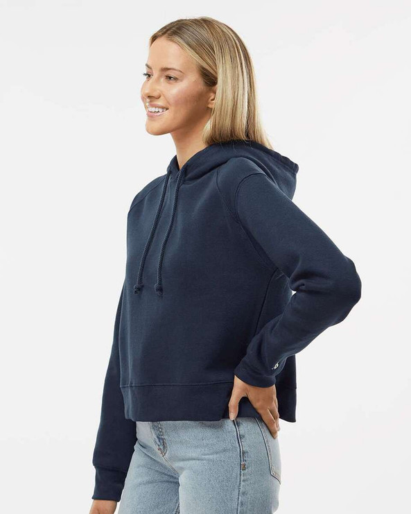 Badger 1261 - Women's Crop Hooded Sweatshirt