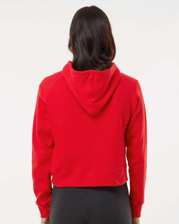 Badger 1261 - Women's Crop Hooded Sweatshirt