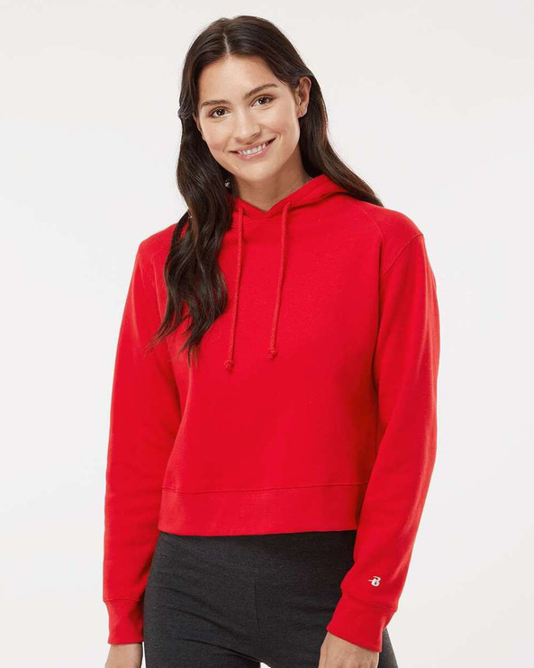 Badger 1261 - Women's Crop Hooded Sweatshirt