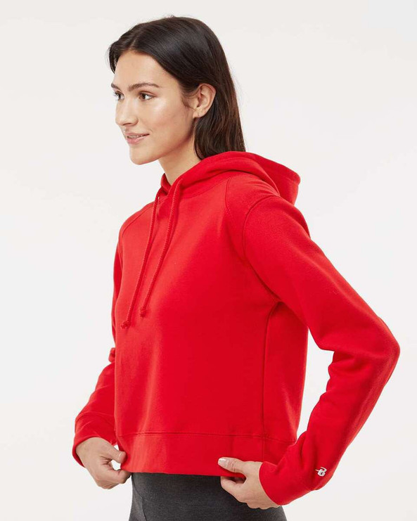 Badger 1261 - Women's Crop Hooded Sweatshirt