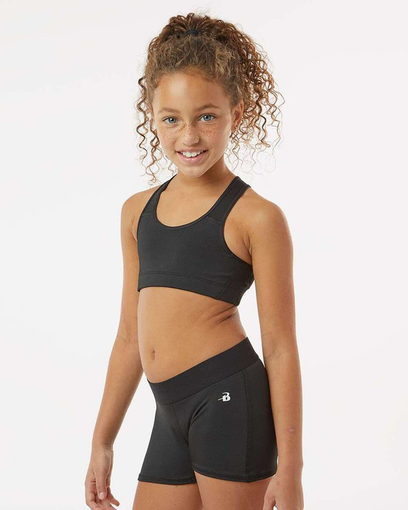 Badger 2629 - Girls' Pro-Compression Shorts