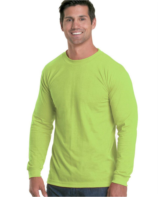 Bayside 5360 - Camiseta de manga larga USA-Made Performance