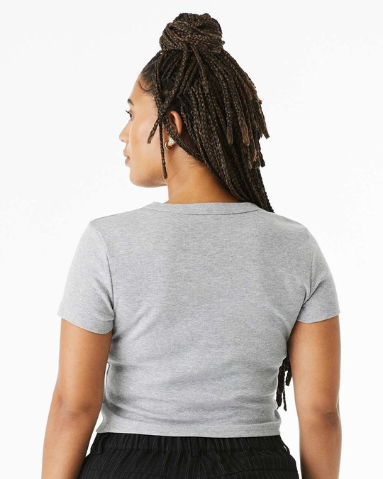 Bella+Canvas 1010 - Women's Micro Rib Baby Tee