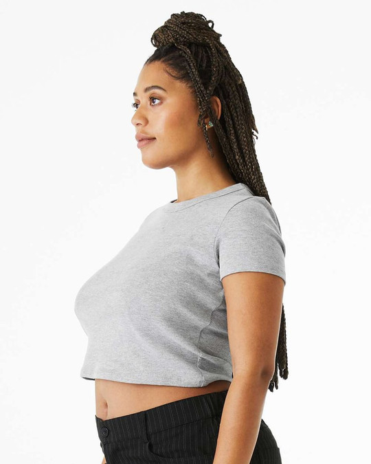 Bella+Canvas 1010 - Women's Micro Rib Baby Tee