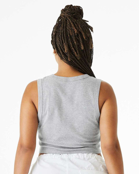 Bella+Canvas 1013 - Women's Micro Rib Muscle Crop Tank