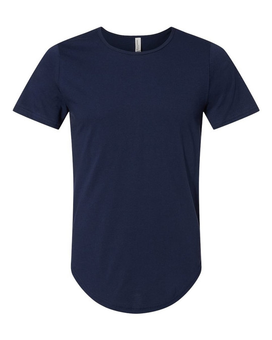 Bella+Canvas 3003 - Jersey Curved Hem Tee