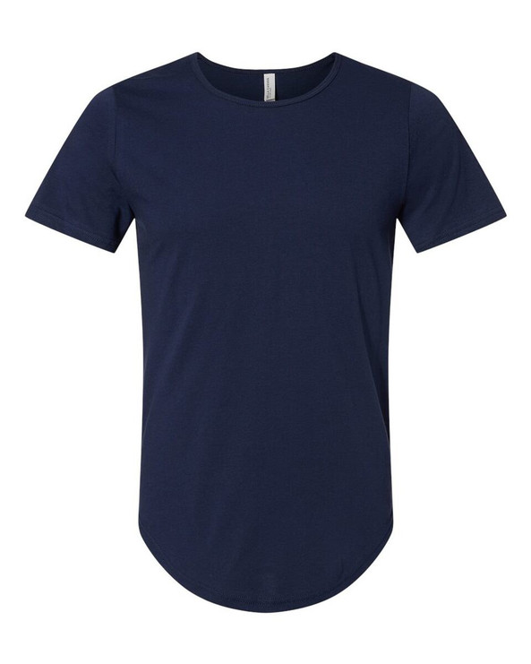 Bella+Canvas 3003 - Jersey Curved Hem Tee