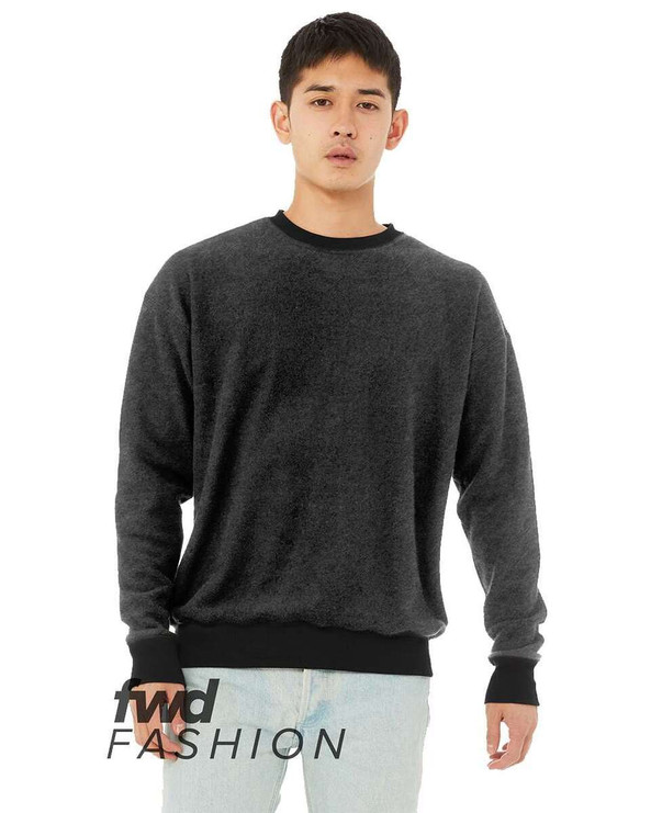 Bella+Canvas 3345 - FWD Fashion Sueded Drop Shoulder Sweatshirt
