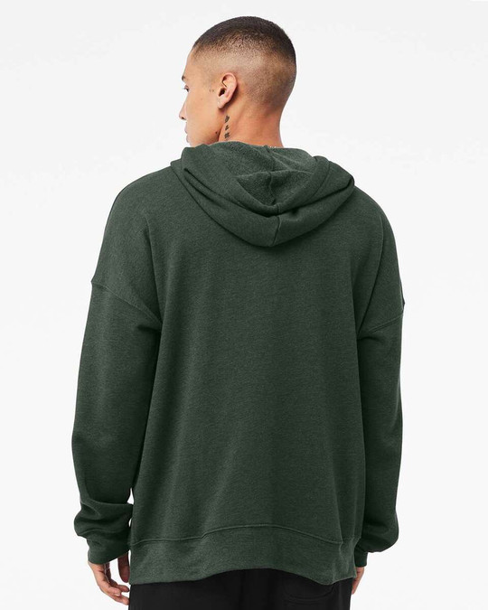 Bella+Canvas 3759 - Sudadera con cremallera completa DTM Sponge Fleece