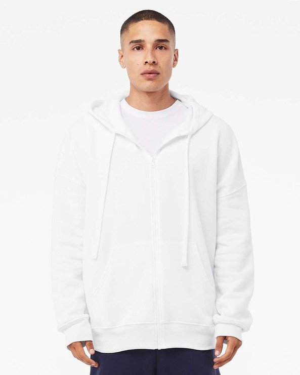 Bella+Canvas 3759 - Sponge Fleece DTM Full-Zip Hoodie