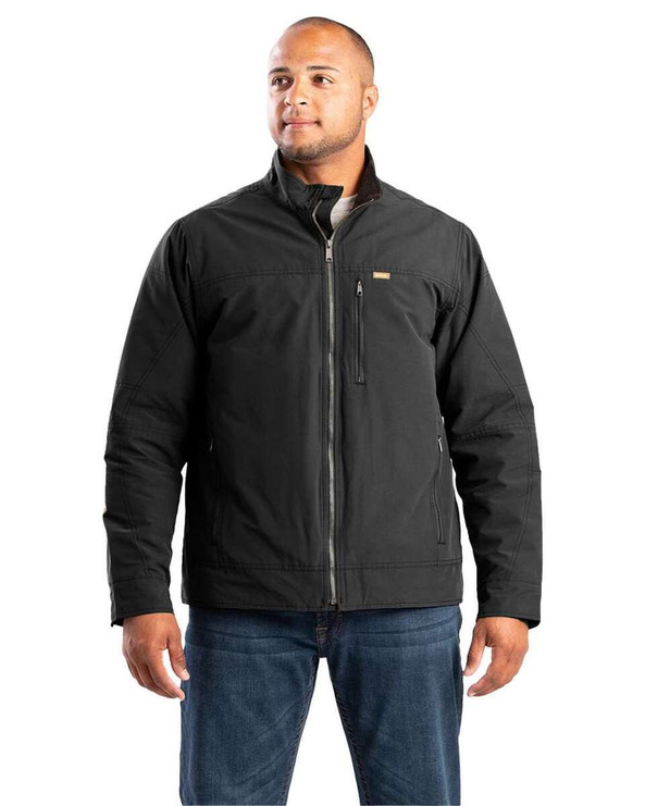 Berne J387 - Men's Highland Quilt-Lined Micro-Duck Jacket