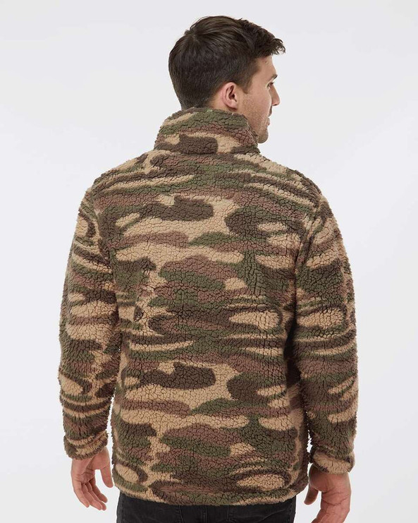 Boxercraft Q10 - Jersey con cremallera y forro polar Sherpa