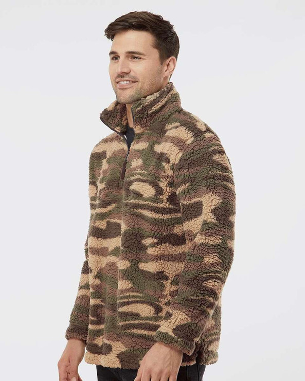 Boxercraft Q10 - Jersey con cremallera y forro polar Sherpa