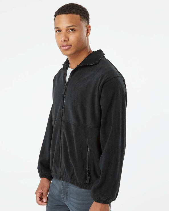 Burnside 3062 - Chaqueta polar con cremallera entera