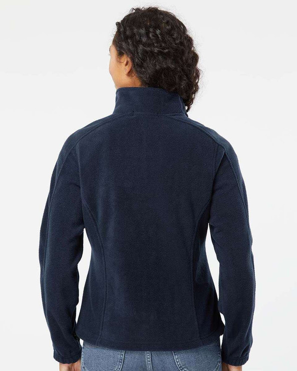 Burnside 5062 - Chaqueta con cremallera completa de forro polar para mujer