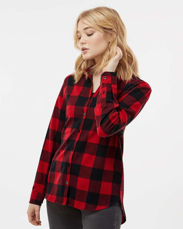 Burnside 5215 - Women's Boyfriend Flannel