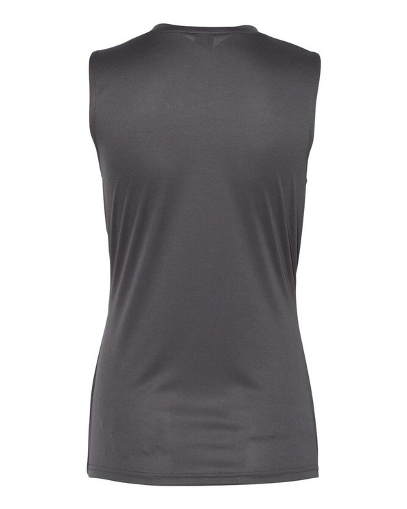 C2 Sport 5663 - Camiseta de mujer sin mangas y cuello en V