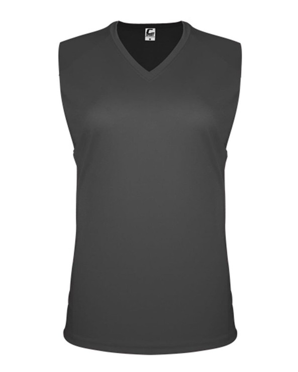 C2 Sport 5663 - Camiseta de mujer sin mangas y cuello en V