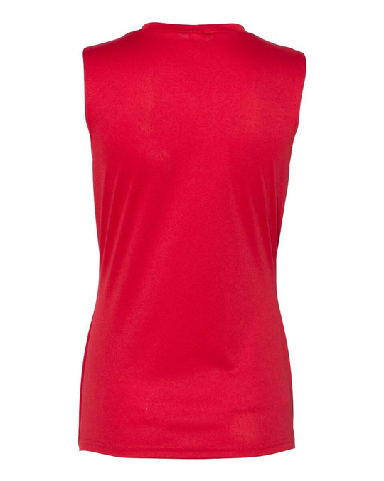 C2 Sport 5663 - Camiseta de mujer sin mangas y cuello en V