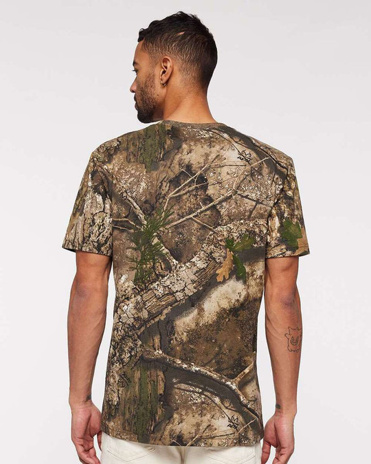 Code V 3980 - Camiseta de Manga Corta con Camuflaje Realtree®