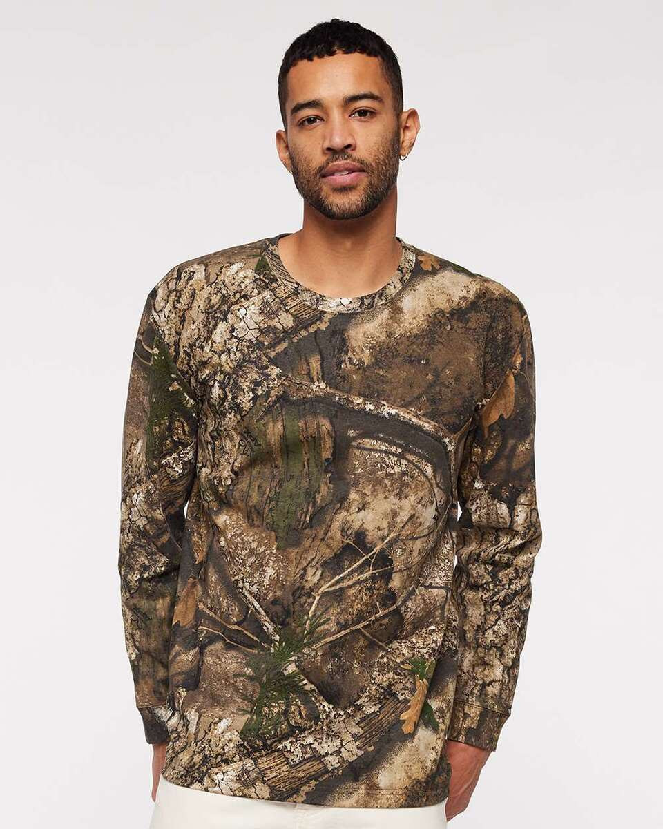 Code V 3981 - Realtree® Camouflage Long Sleeve T-Shirt