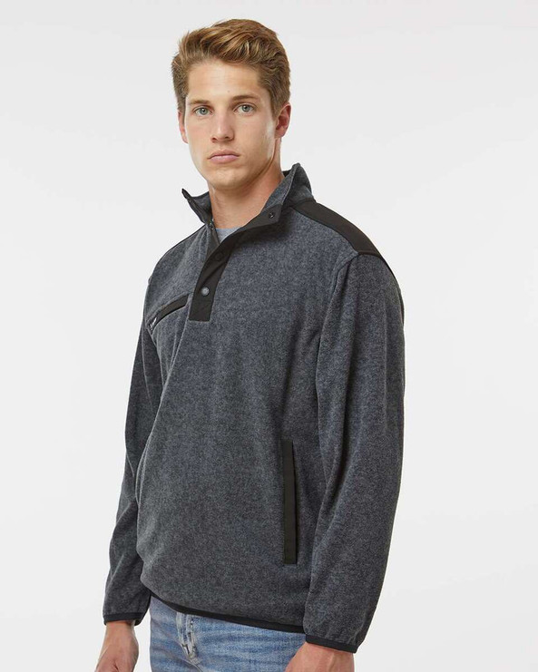 DRI DUCK 7353 - Ranger Melange Fleece Pullover