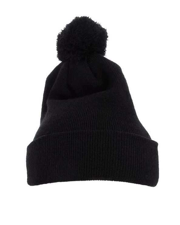 Flexfit 1501P - Cuff Knit Beanie w Pom