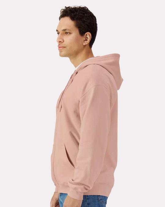 Gildan SF600 - Sudadera con capucha y cremallera Softstyle