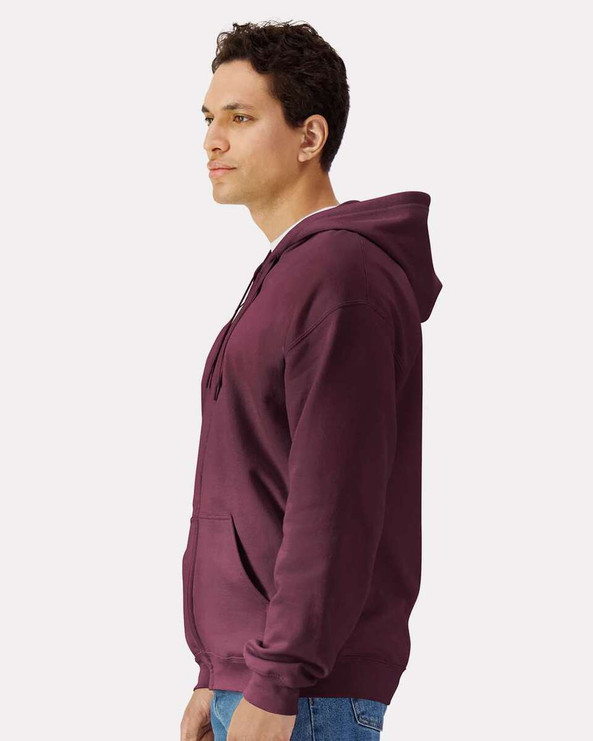 Gildan SF600 - Softstyle® Full-Zip Hooded Sweatshirt