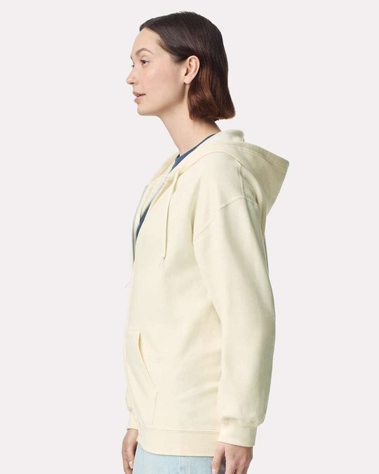 Gildan SF600 - Sudadera con capucha y cremallera Softstyle