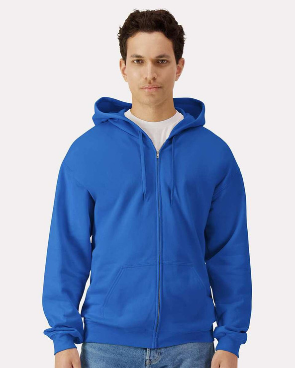 Gildan SF600 - Softstyle® Full-Zip Hooded Sweatshirt
