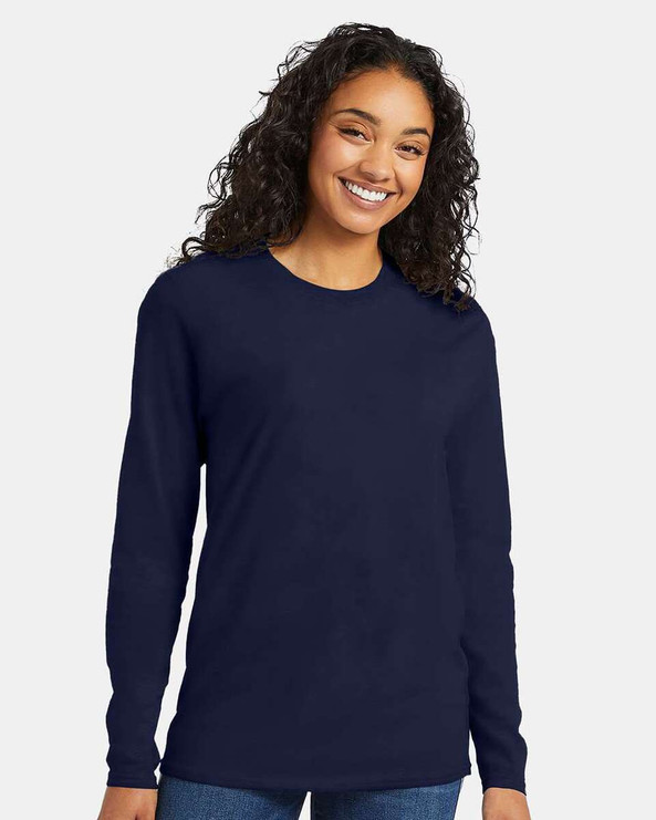 Hanes 498L - Perfect-T Long Sleeve T-Shirt