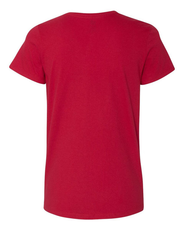 Hanes 5780 - Camiseta Essential-T de cuello en V para mujer