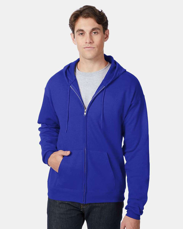 Hanes P180 - Ecosmart® Full-Zip Hooded Sweatshirt