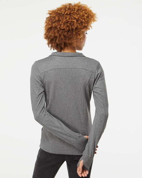 Independent Trading Co. EXP60PAZ - Chaqueta de chándal con cremallera completa Poly-Tech, mujer
