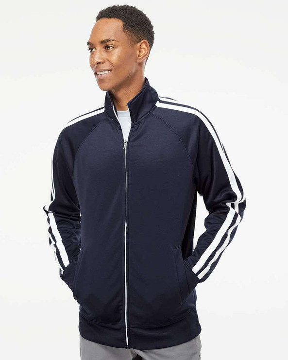 Independent Trading Co. EXP70PTZ - Lightweight Poly-Tech Full-Zip Track Jacket