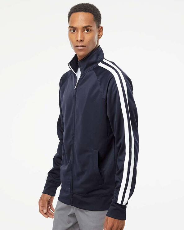 Independent Trading Co. EXP70PTZ - Lightweight Poly-Tech Full-Zip Track Jacket