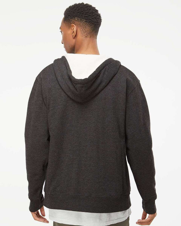 Independent Trading Co. EXP90SHZ - Sherpa-Lined Hooded Sweatshirt