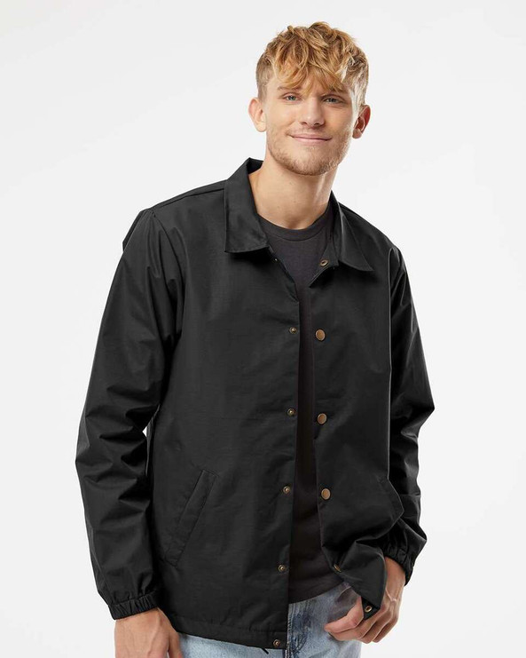 Independent Trading Co. EXP99CNB - Water-Resistant Windbreaker Coach’s Jacket