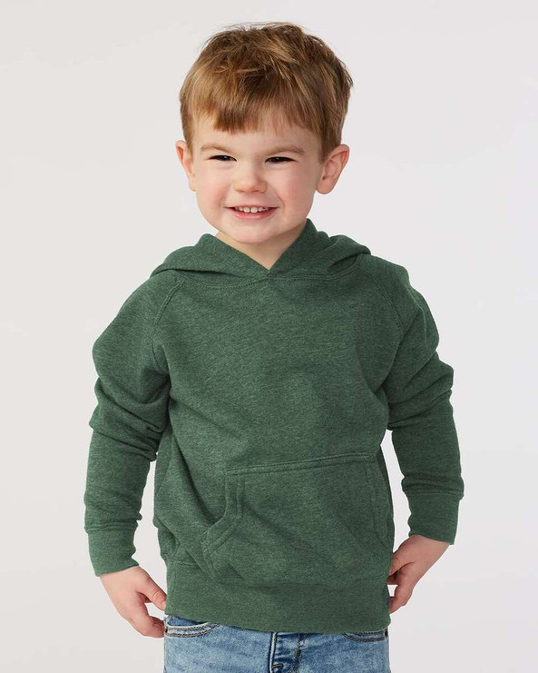 Independent Trading Co. PRM10TSB - Sudadera de raglán con capucha de mezcla especial para niños pequeños