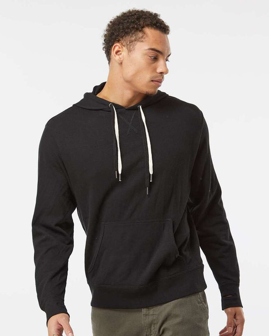Independent Trading Co. PRM90HT - Sudadera con capucha de rizo francés de peso medio
