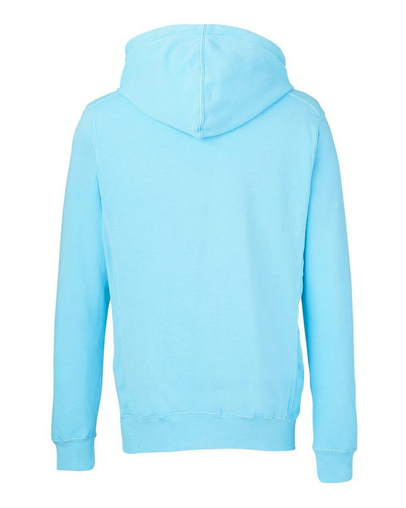 J. America 8730 - Sudadera con capucha de forro polar teñido en pigmento