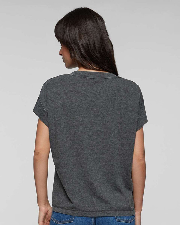 LAT 3502 - Camiseta relaxed vintage wash para mujer