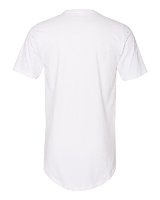 Next Level 3602 - Camiseta de cuerpo largo de algodón