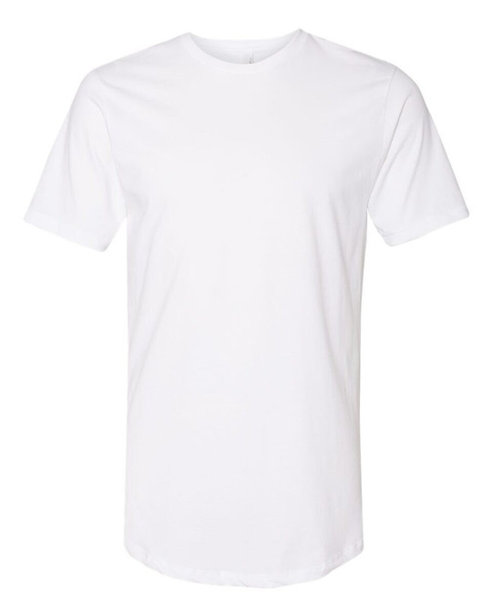 Next Level 3602 - Camiseta de cuerpo largo de algodón