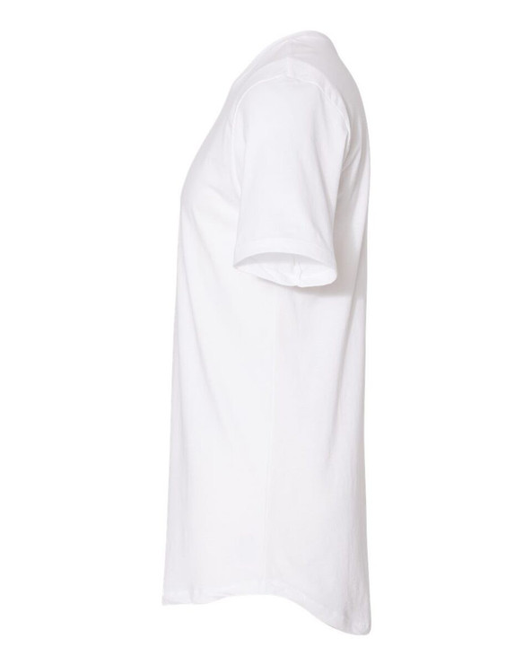 Next Level 3602 - Camiseta de cuerpo largo de algodón