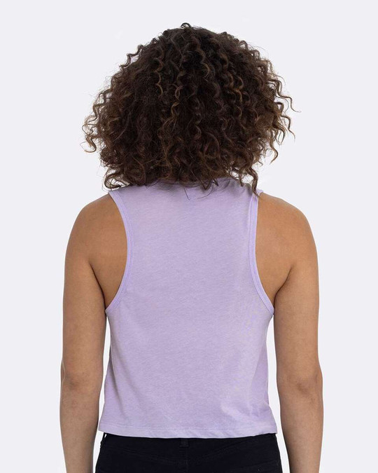 Next Level 5083 - Camiseta de tirantes Festival Crop para mujer