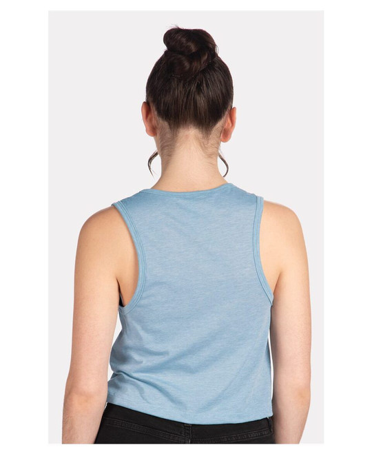 Next Level 5083 - Camiseta de tirantes Festival Crop para mujer