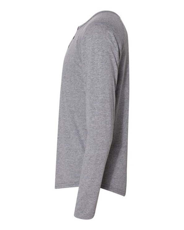 Next Level 6072 - Triblend Henley T-Shirt