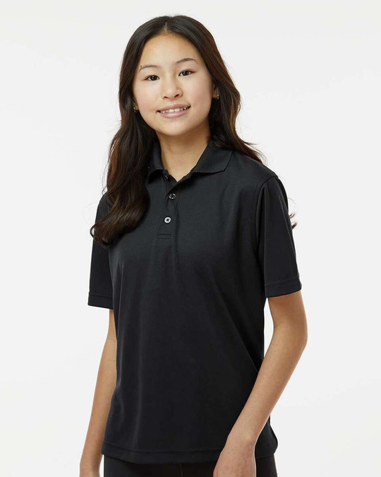 Paragon 108Y - Youth Saratoga Performance Mini Mesh Polo